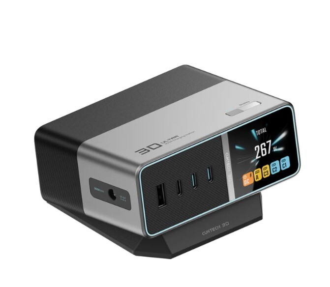 Cuktech 30號 Ultra 300W GaN氮化鎵多功能桌面充電站 TA3005U(原裝行貸,一年保養)