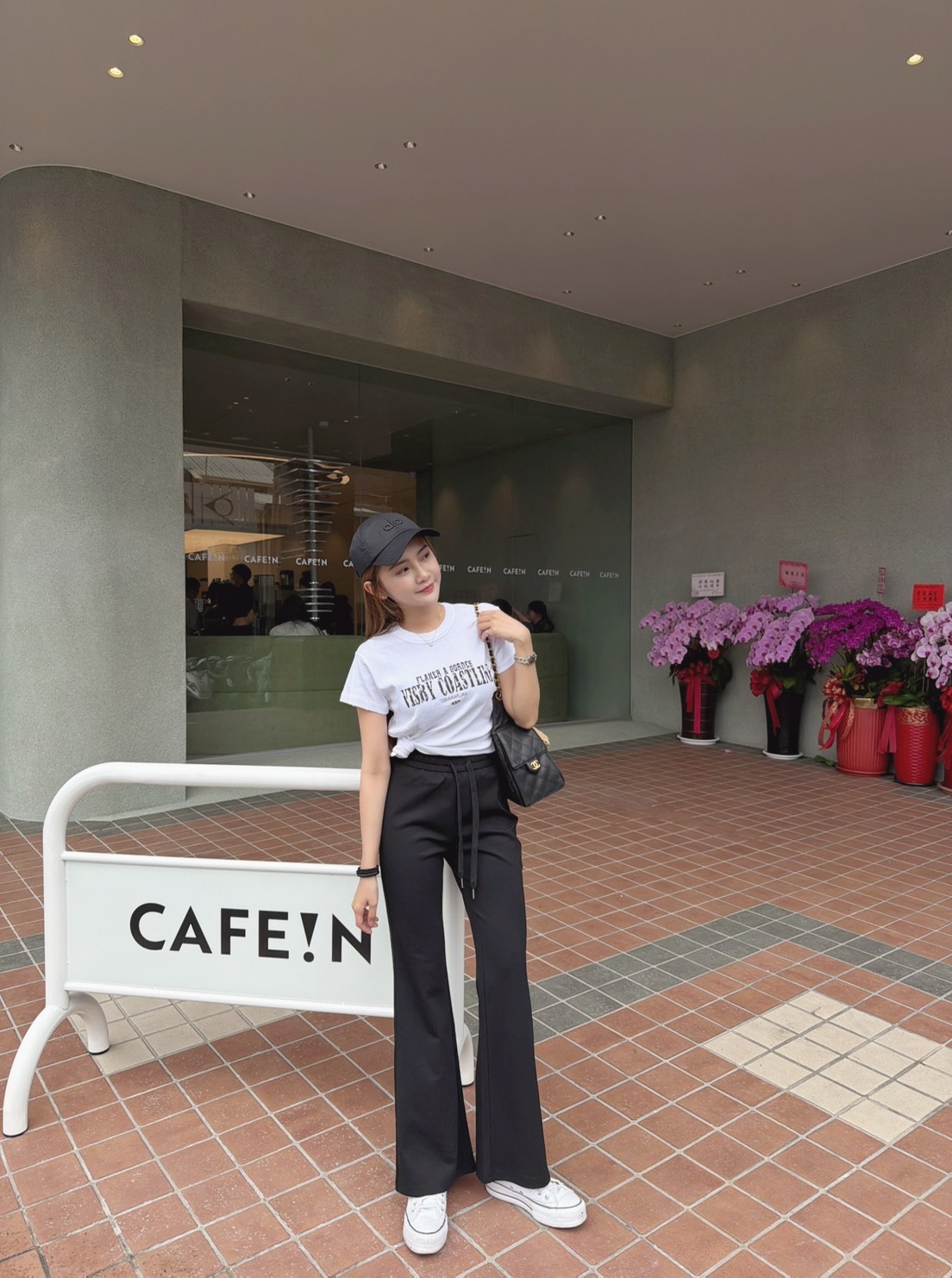 ［預購］🔥04.29春夏新品］💥闆娘命定包色款］🇰🇷正韓圓領微刷破感印花洗水棉T恤（兩色）