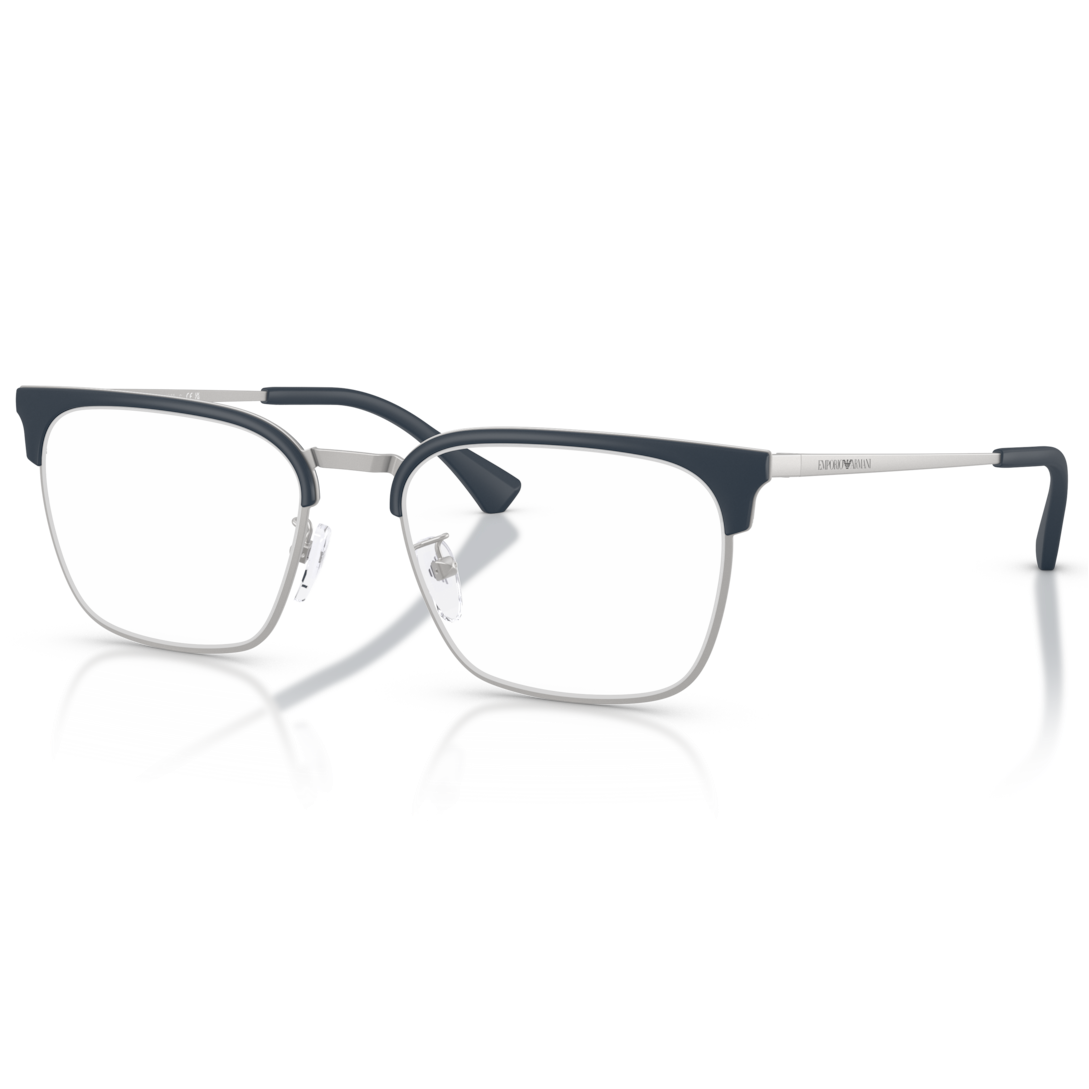 【EMPORIO ARMANI】EA1186D 3015-55mm 光學眼鏡(霧光銀色)