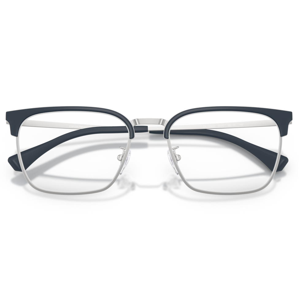 【EMPORIO ARMANI】EA1186D 3015-55mm 光學眼鏡(霧光銀色)