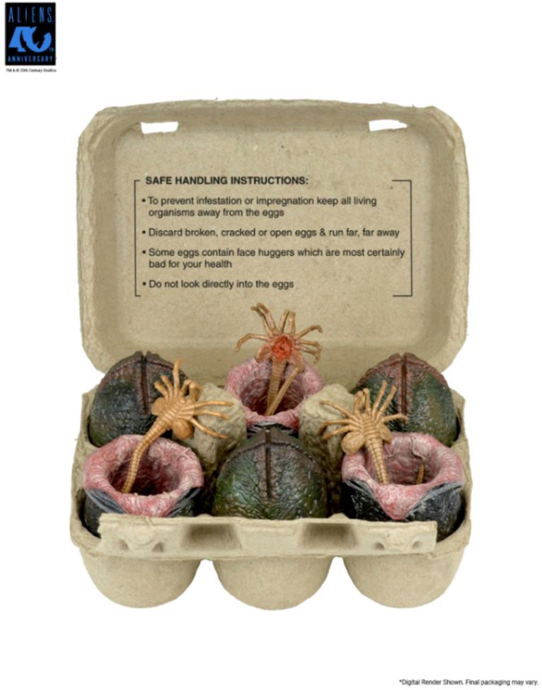 (預訂) NECA NEC51798 40th Anniversary Carton of Alien Eggs 6 Pack