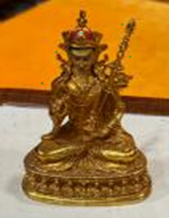 ZC015 蓮花生大士佛像鍍金