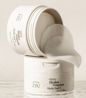 SM128 ZTU 水盈光潤精華棉片 ZTU WATER-LOCK HYDRO AMPOULE PAD 70片X2盒**到期日:2027/05