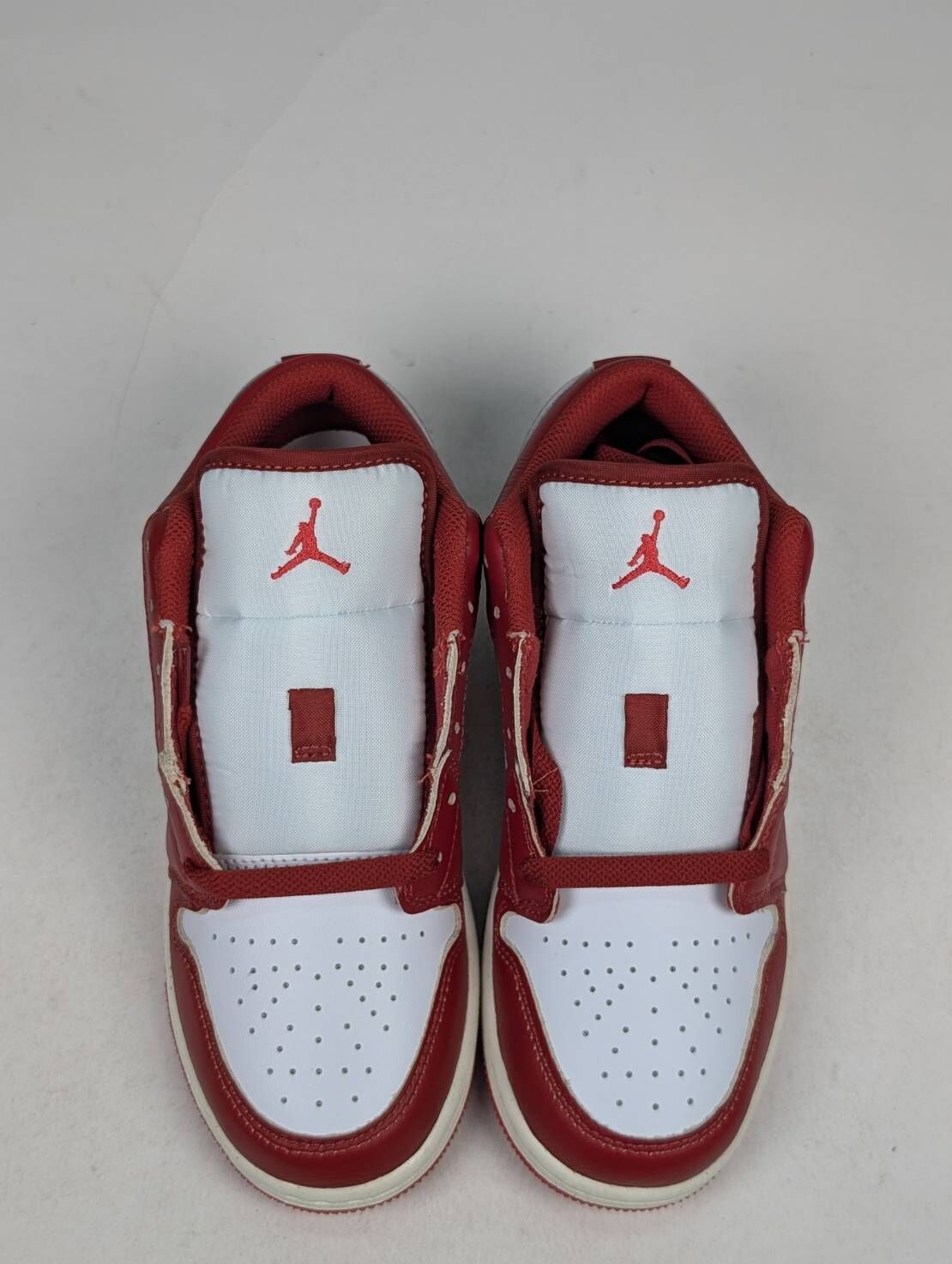 微瑕疵-鞋盒4.5Y實際尺寸為4Y FJ3465-160 4.5Y Air Jordan 1 Low "Dune Red" 沙丘紅 大童 女款
