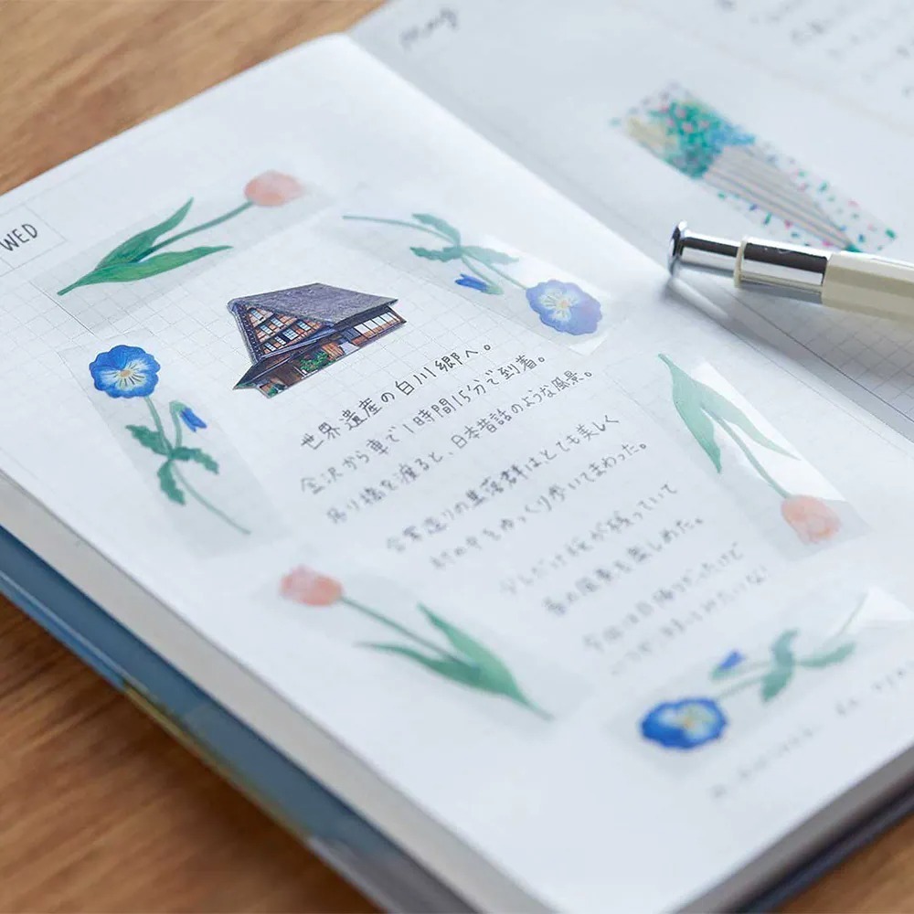 HITOTOKI｜KITTA Clear透明 花朵(東出桂奈設計款)