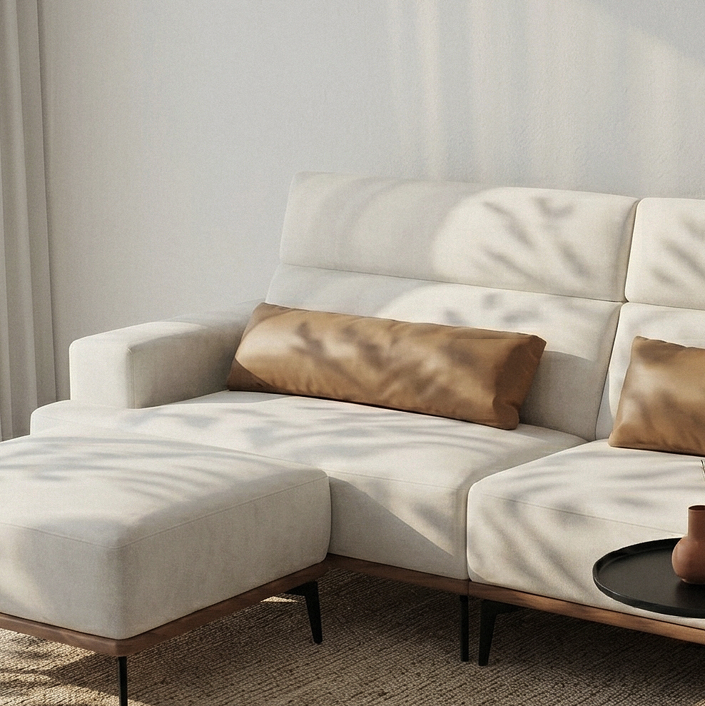Macchiato Sofa 瑪奇朵沙發｜低背高背可切換 布面皮革包框 台製