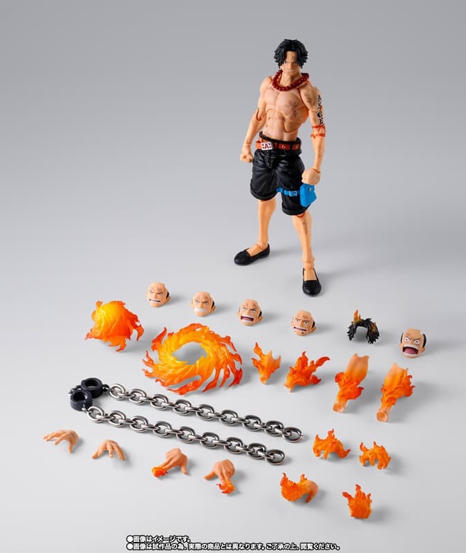 預購26/10 S.H.Figuarts 代理版 S.H.F. 航海王 波特卡斯·D·艾斯 馬林福特頂上戰爭