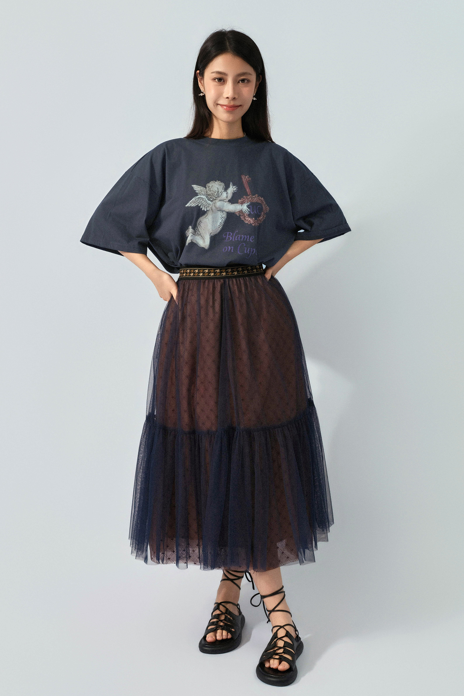SS26_0110（Tee＋半截裙）
