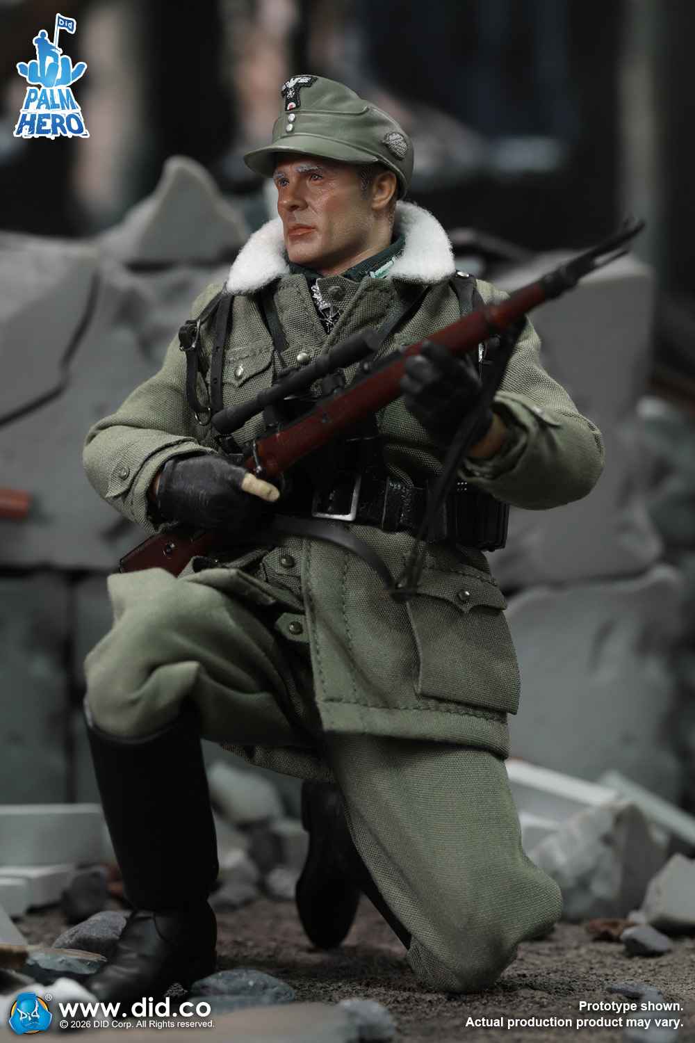 [訂金]DID XD80036 1/12 WWII German - Major Erwin König