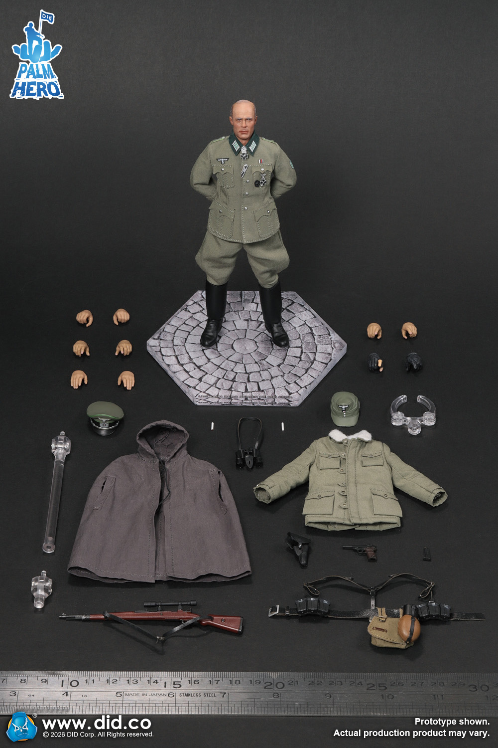 [訂金]DID XD80036 1/12 WWII German - Major Erwin König