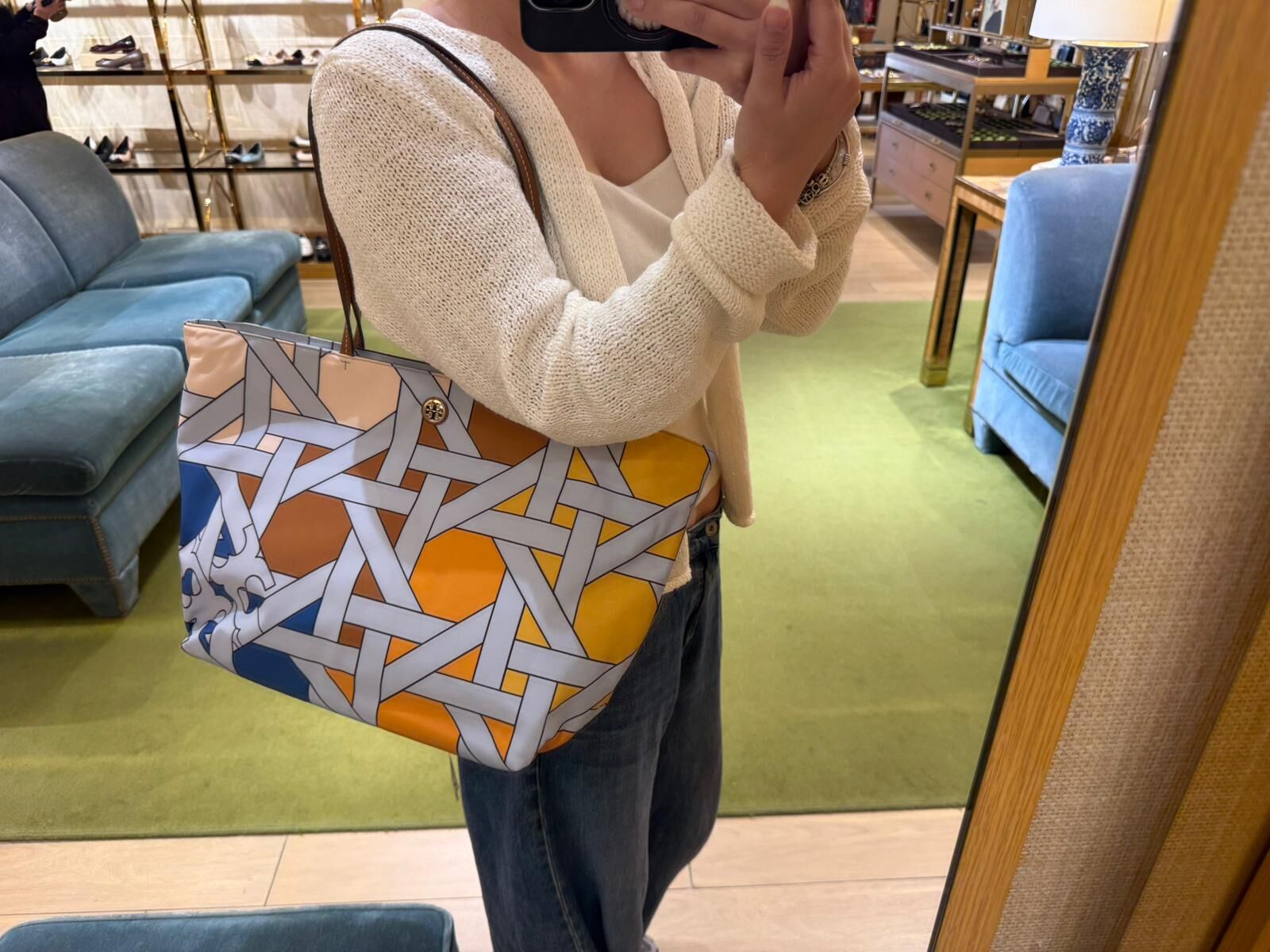 LYS01673 Tory Burch Ella 尼龍Tote Bag