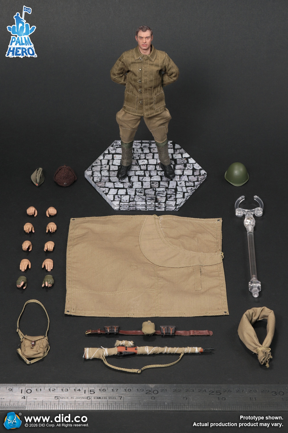 [訂金]DID XR80037 1/12 WWII Russian Sniper - Vasily Zaitsev