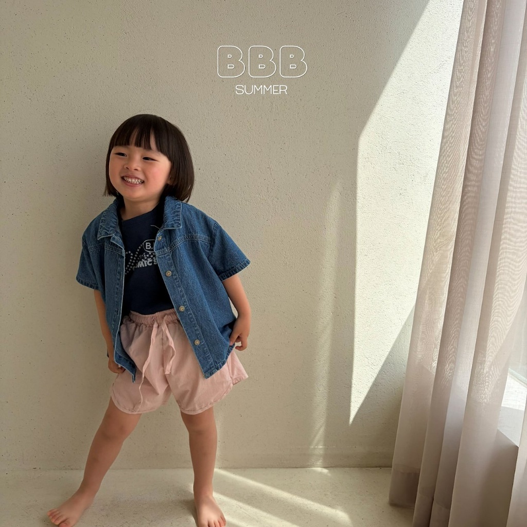 正韓夏bella_bambina 個性單寧上衣