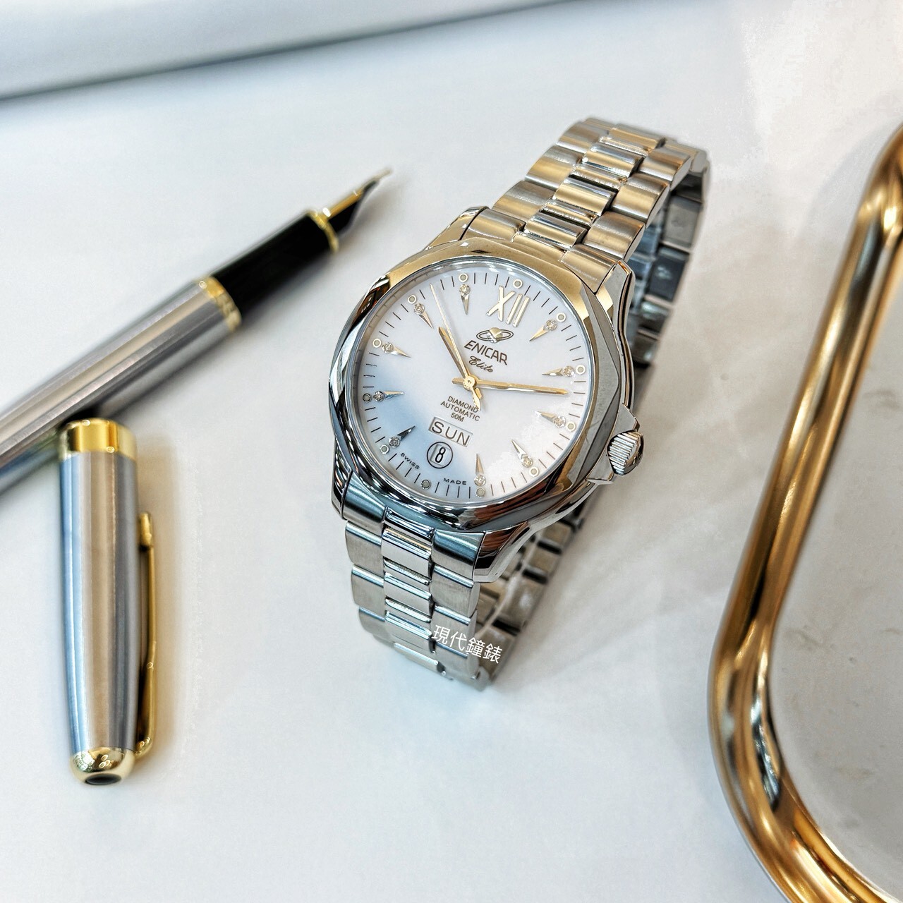 【ENICAR英納格】皇家系列 (Royal Collection)自動機械錶 3168/50317AAS (41mm) 現代鐘錶