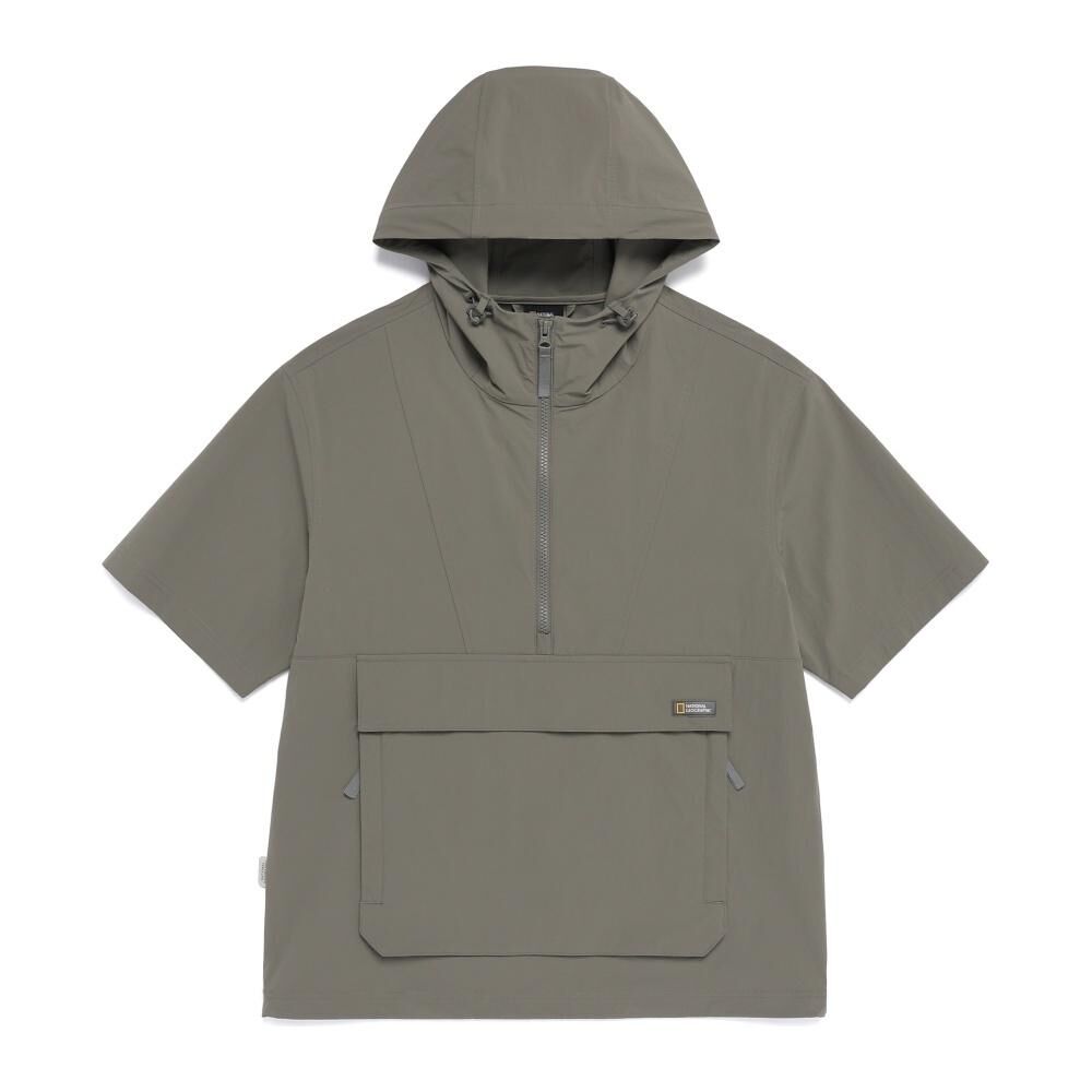 【預購】National Geographic WKR042908 FREEZE 彈性寬鬆連帽防風短袖上衣