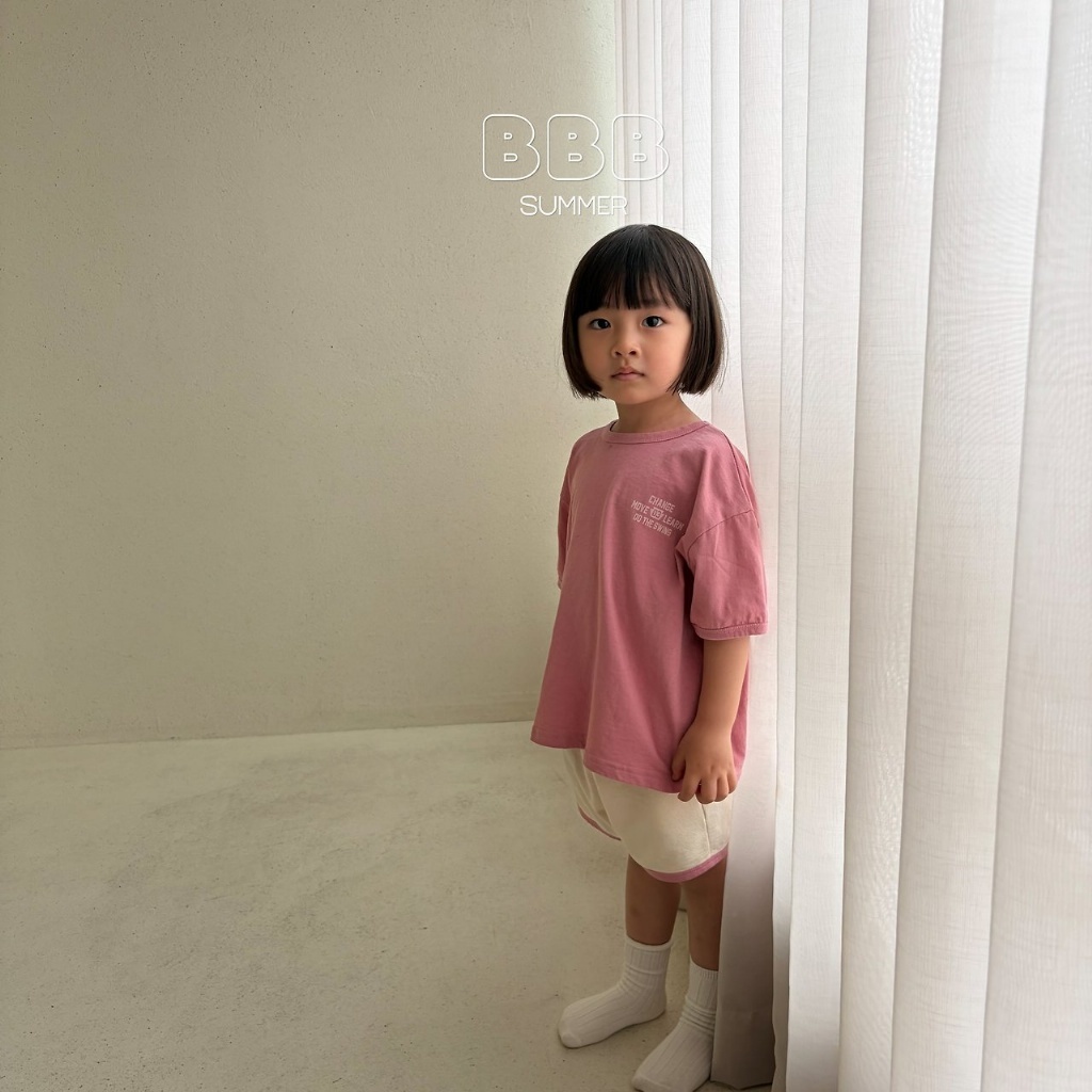 正韓夏bella_bambina 四色撞色棉短褲