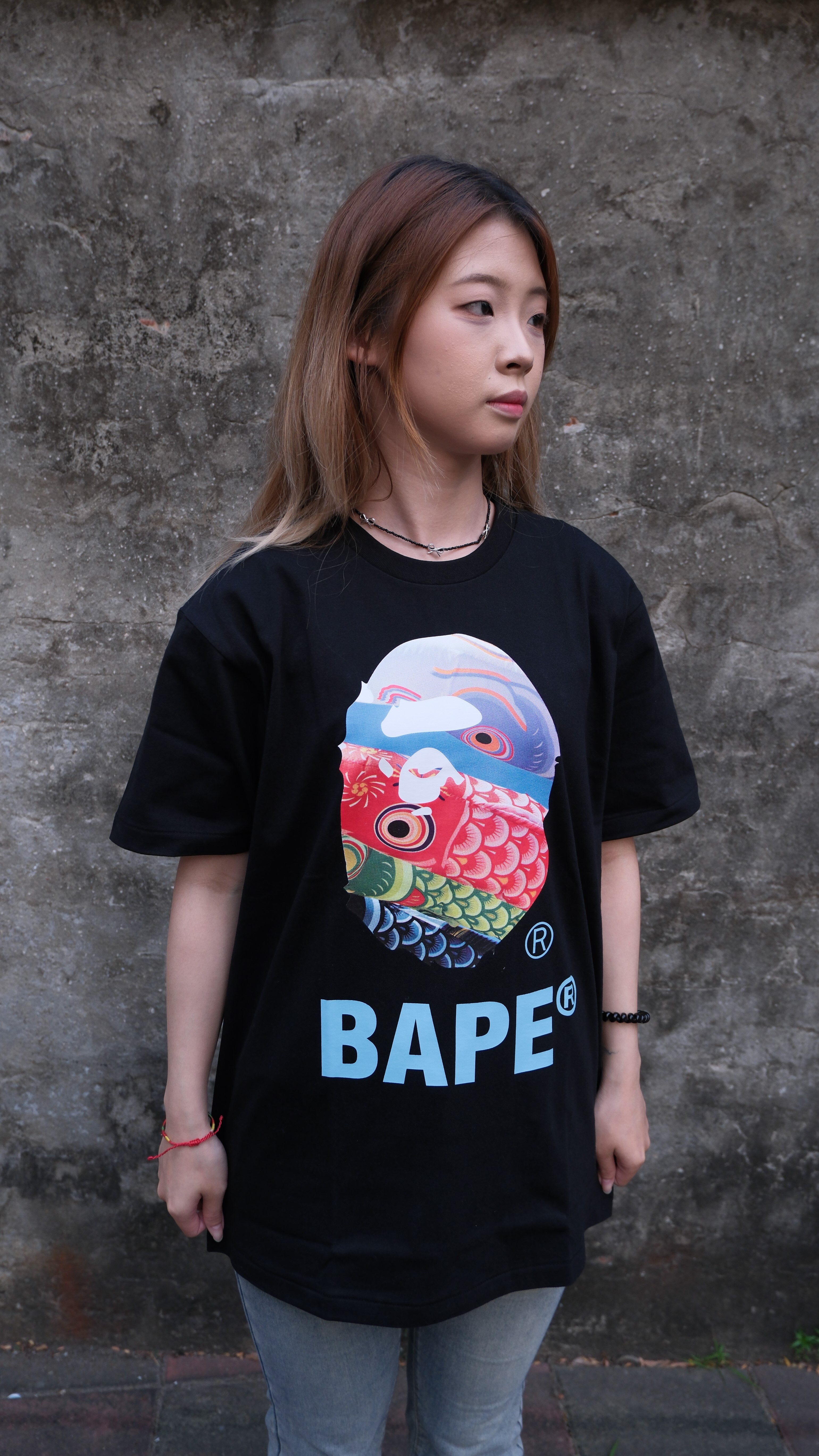 BAPE 兒童節限定 鯉魚 猿人 短Tee 1M20110015