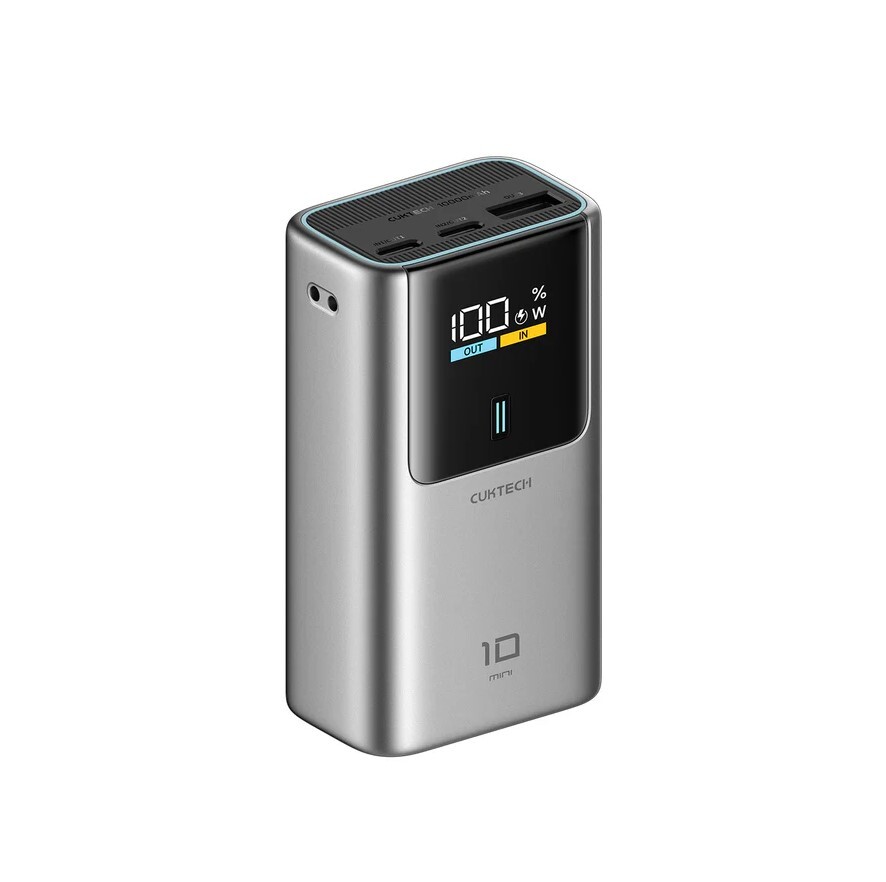 (3C認証) Cuktech 55W 10號超級電能棒Mini 10000mAh PB1055 (原裝行貸,一年保養)