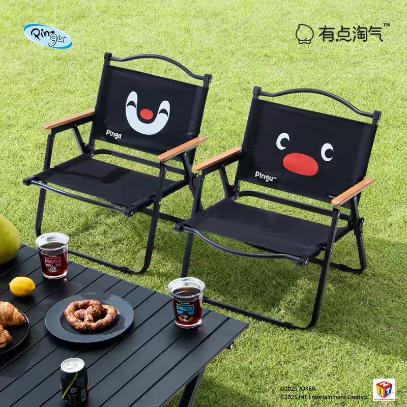 PINGU 企鵝家族 露營折疊椅