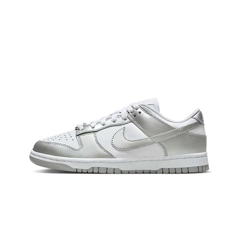 Nike Dunk Low "Metallic Silver" W 金屬銀色 白色 復古 休閒鞋 女鞋 FV1311-100 [台灣現貨]