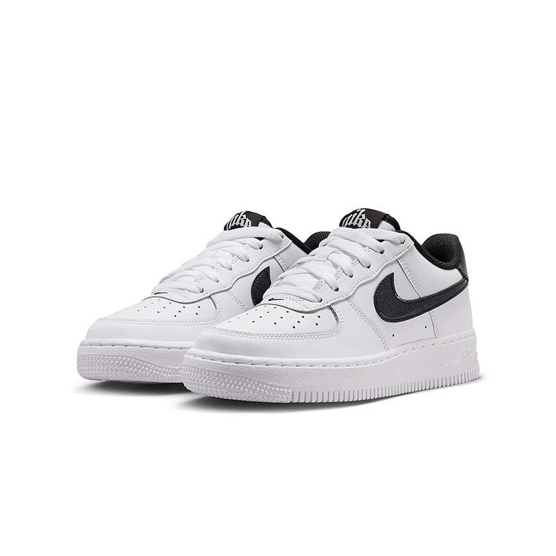 Nike Air Force 1 LV8 2 KI GS 休閒鞋 皮革 黑白色 大童 女鞋 IM4402-100 [台灣現貨]