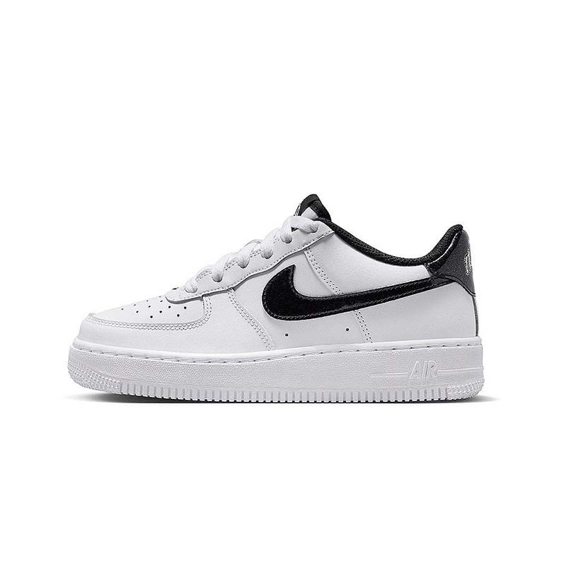 Nike Air Force 1 LV8 2 KI GS 休閒鞋 皮革 黑白色 大童 女鞋 IM4402-100 [台灣現貨]