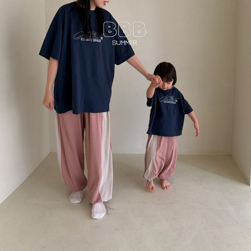 正韓夏bella_bambina 親子裝_跟媽咪一起穿三色COSMIC SPACE上衣