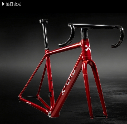 (預購商品) XDS 喜得盛  X-LAB RT9 爬坡車架組 焰日流光 公路車架組 頂級爬坡公路車架 附一體式車手把 座管 頭碗
