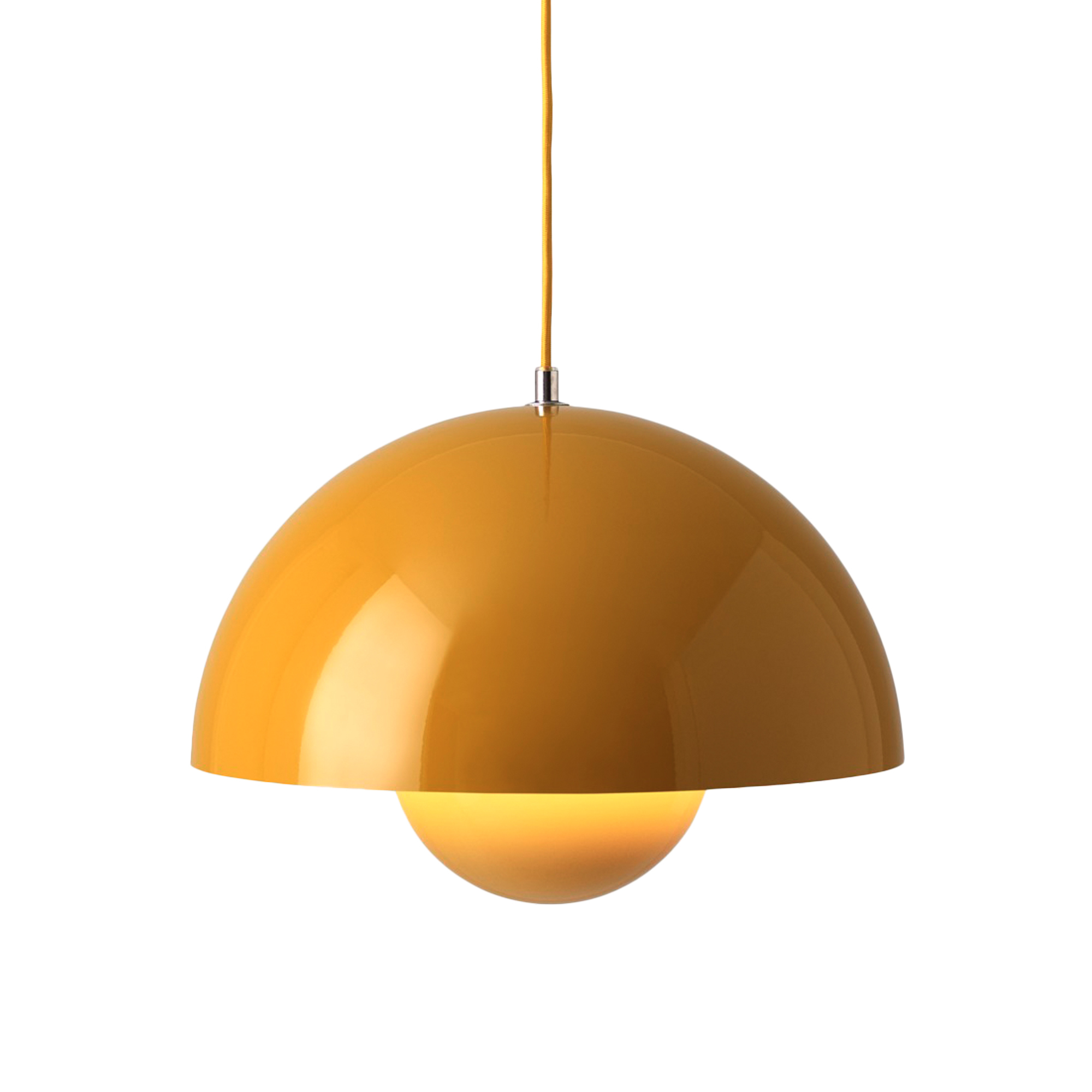 Flowerpot VP7 吊燈 - 中 芥黃 by &Tradition