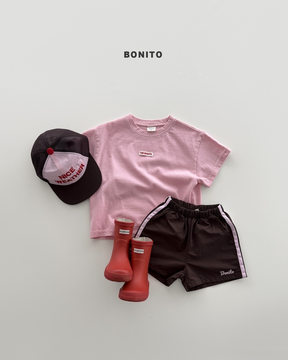 Bonito 雙線休閒短褲 / 4色