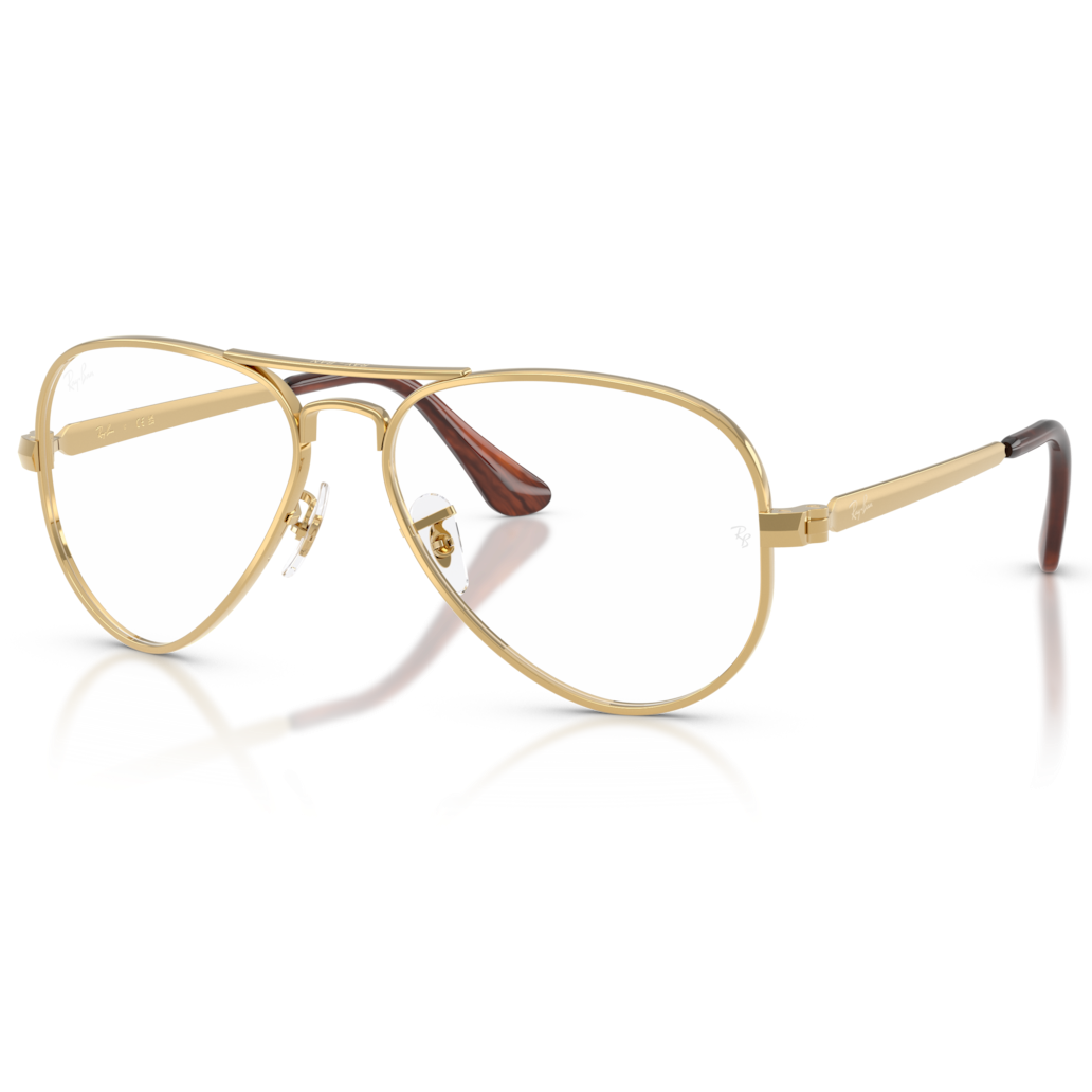 【RayBan】RB3925V 2500 58mm 飛行員光學眼鏡♣(金)