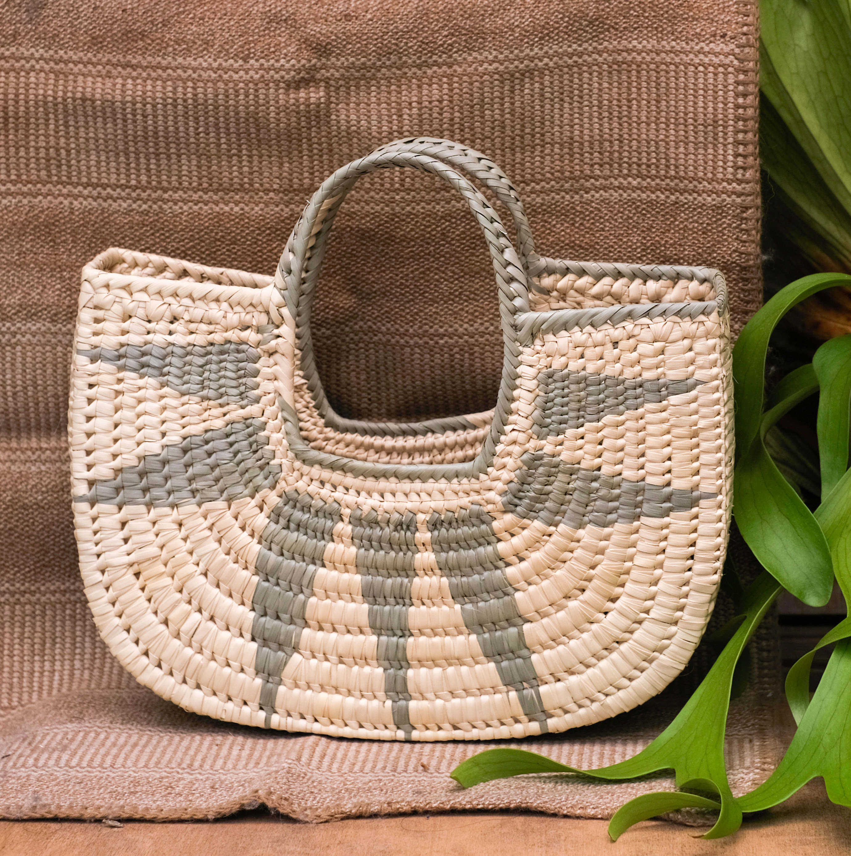 馬雅草編工藝｜方提袋 － Salamá｜瓜地馬拉