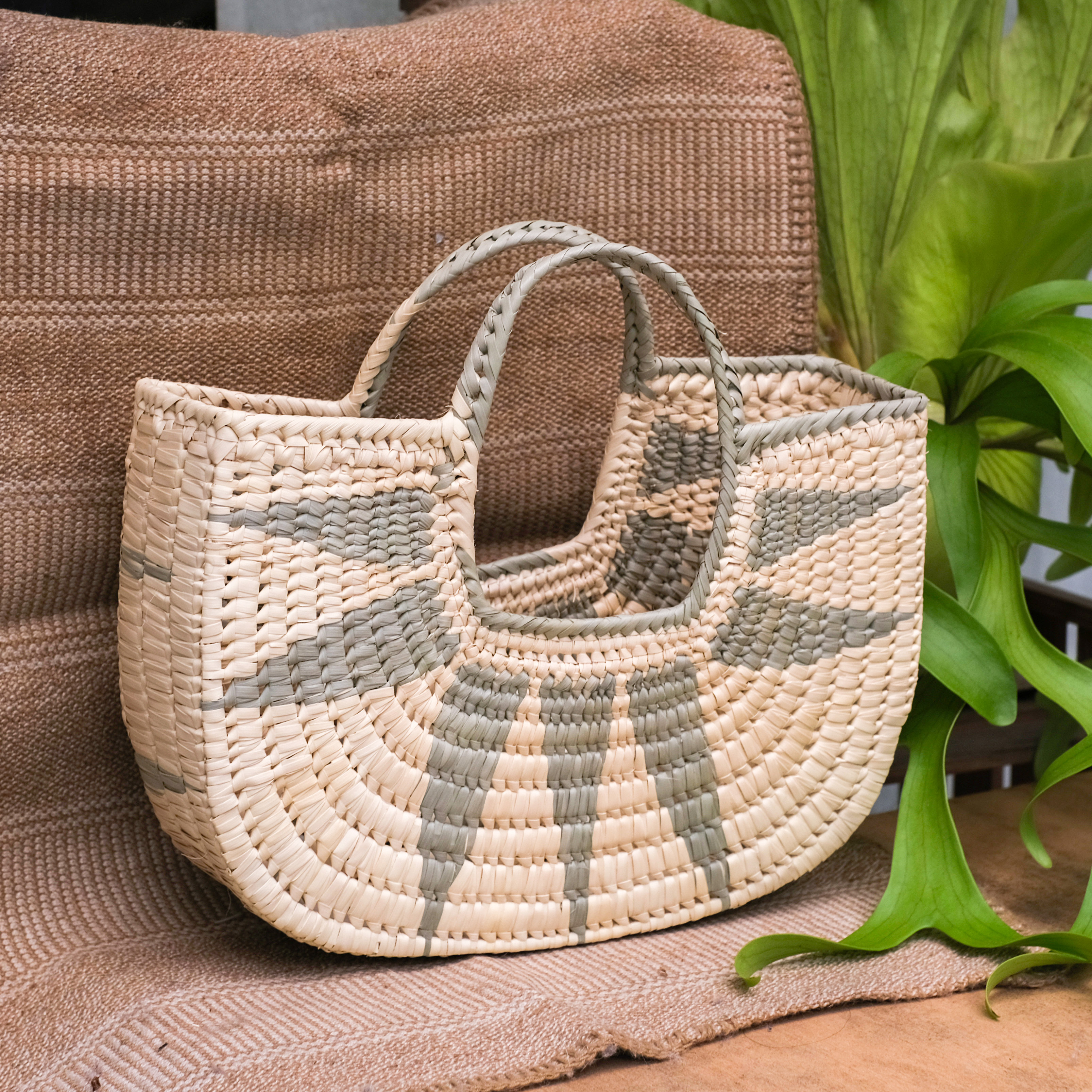 馬雅草編工藝｜方提袋 － Salamá｜瓜地馬拉