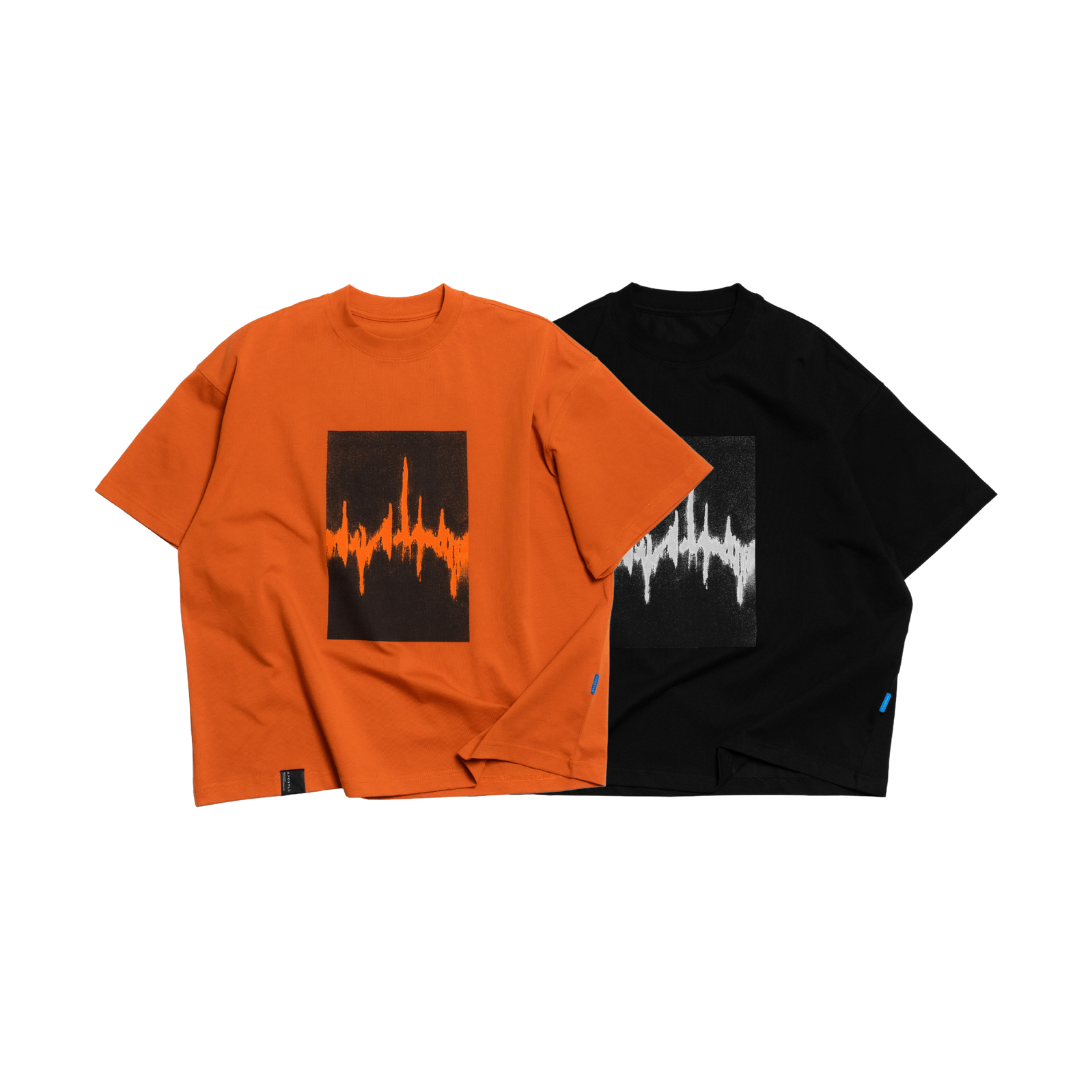 Apostle WVS-01 Waves Elements Concept Graphic Tee 2色