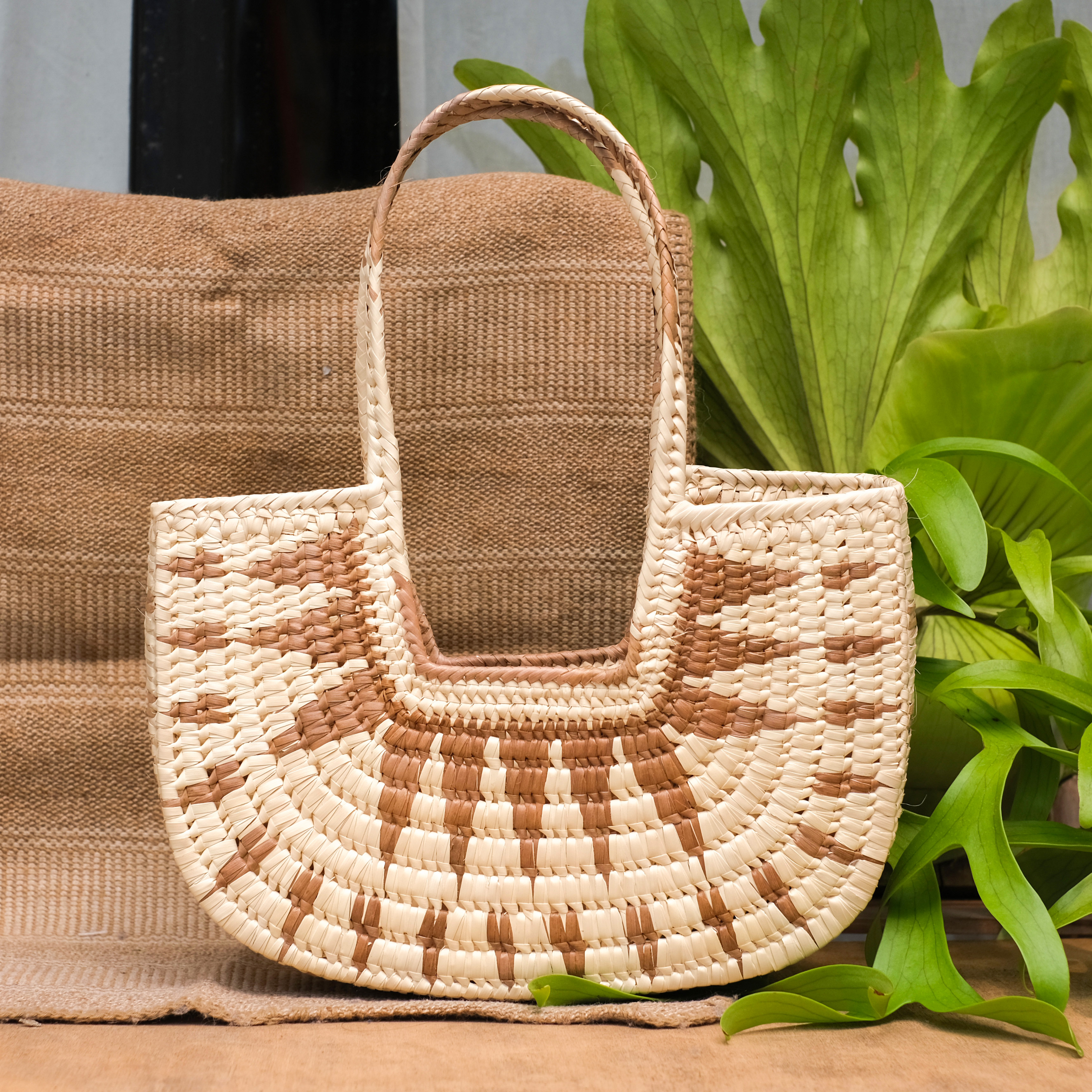 馬雅草編工藝｜方提袋 － Tenango｜瓜地馬拉