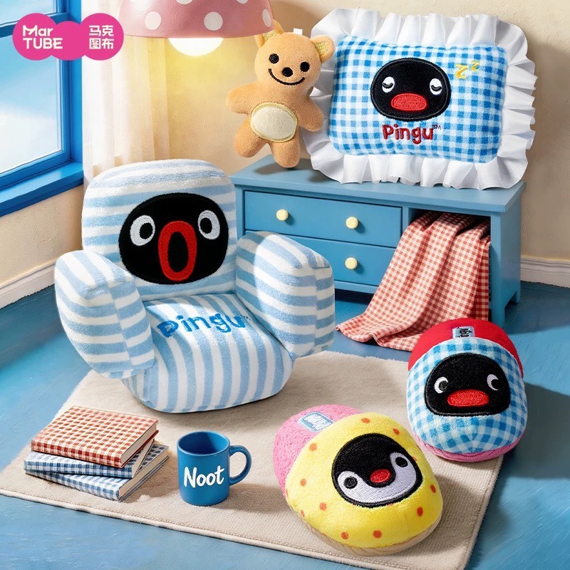 PINGU 企鵝家族 家居系列 玩偶吊飾