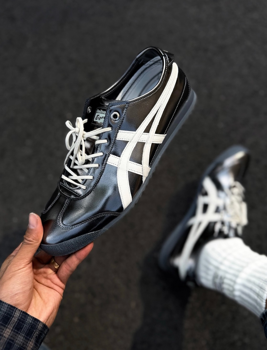 【APAIR】預購 Onitsuka Tiger 鬼冢虎 mexico 66 sd 黑炫彩 情侶款 1183C468-020
