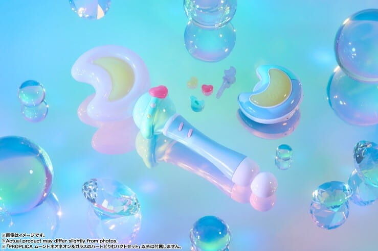 預購26/10 BANDAI 代理版 PROPLICA 魔法姊妹露露莉莉 月光霓虹&玻璃之心 夢幻變身盒套組