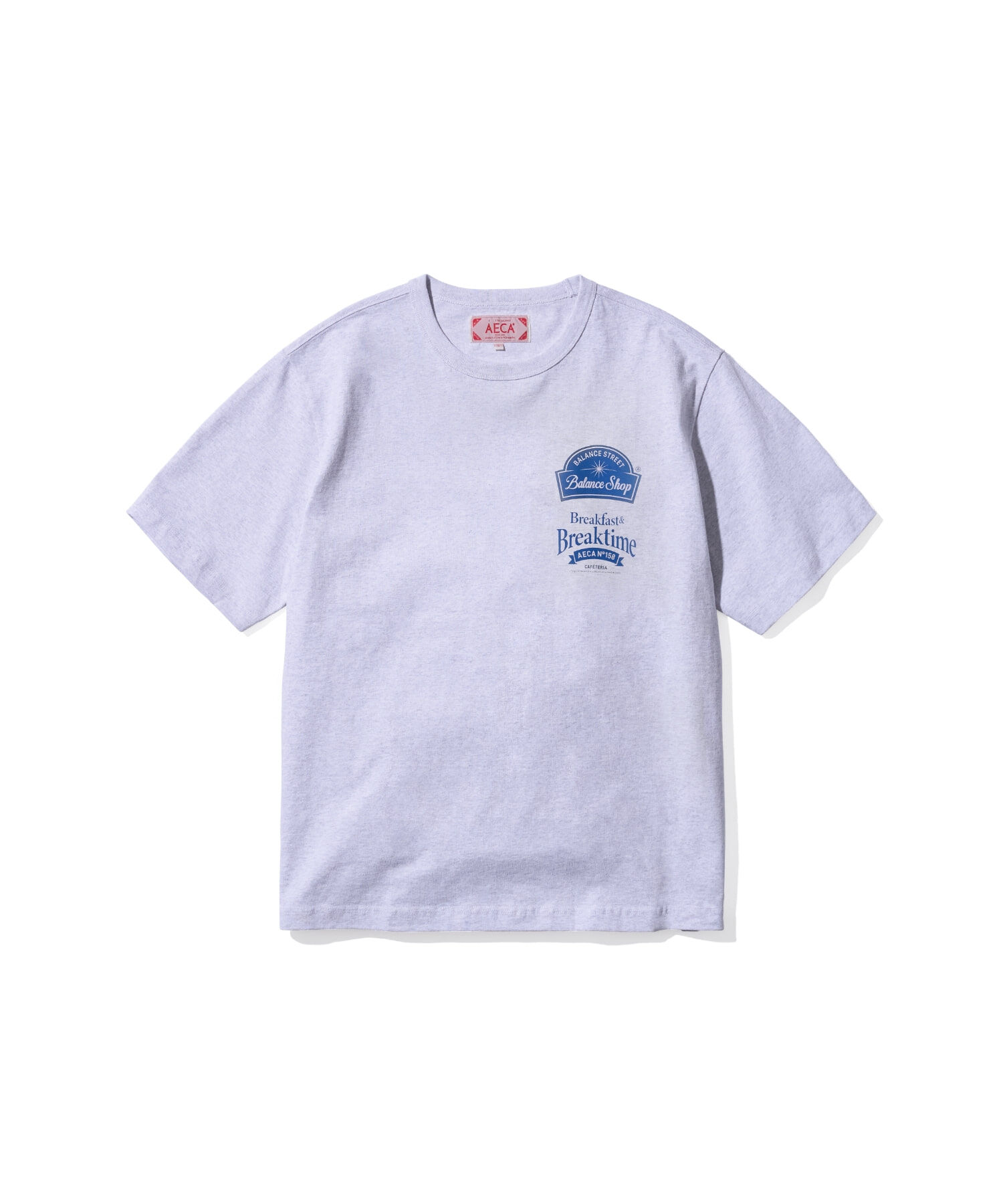AECA MORNING CAFE TEE LIGHT GREY SSBBTTSSO007A2BD