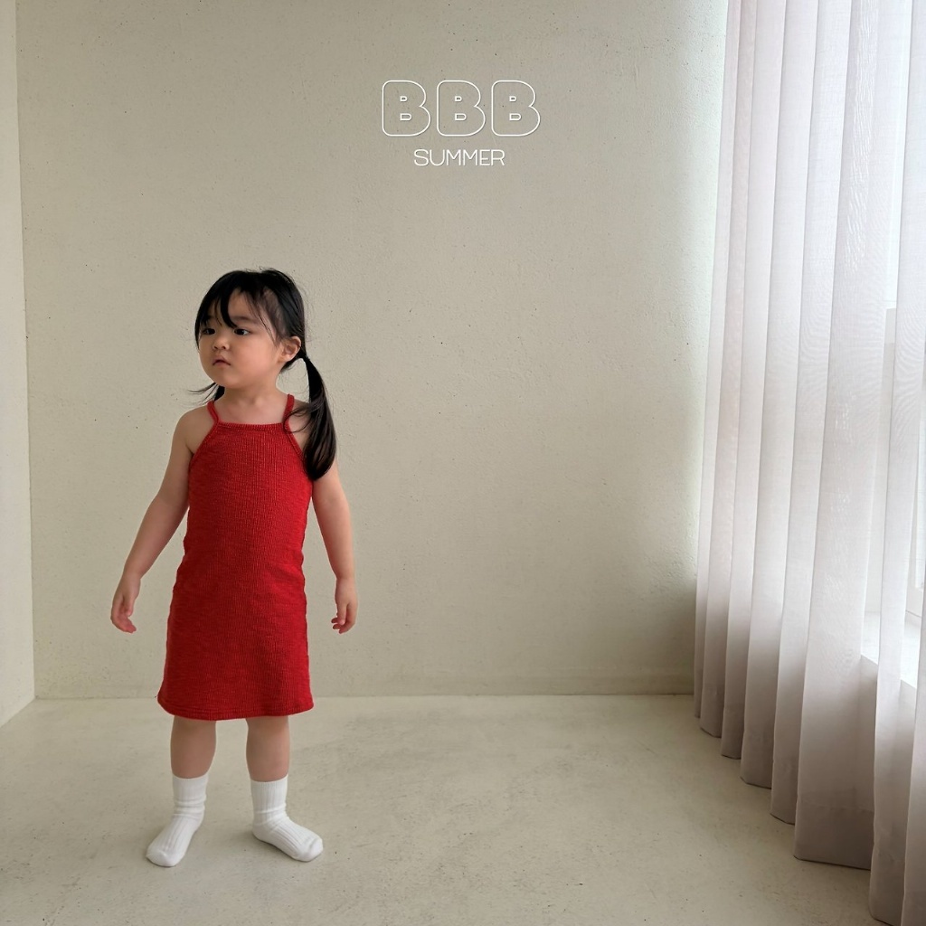 正韓夏bella_bambina 兩色夏季合身吊帶洋裝