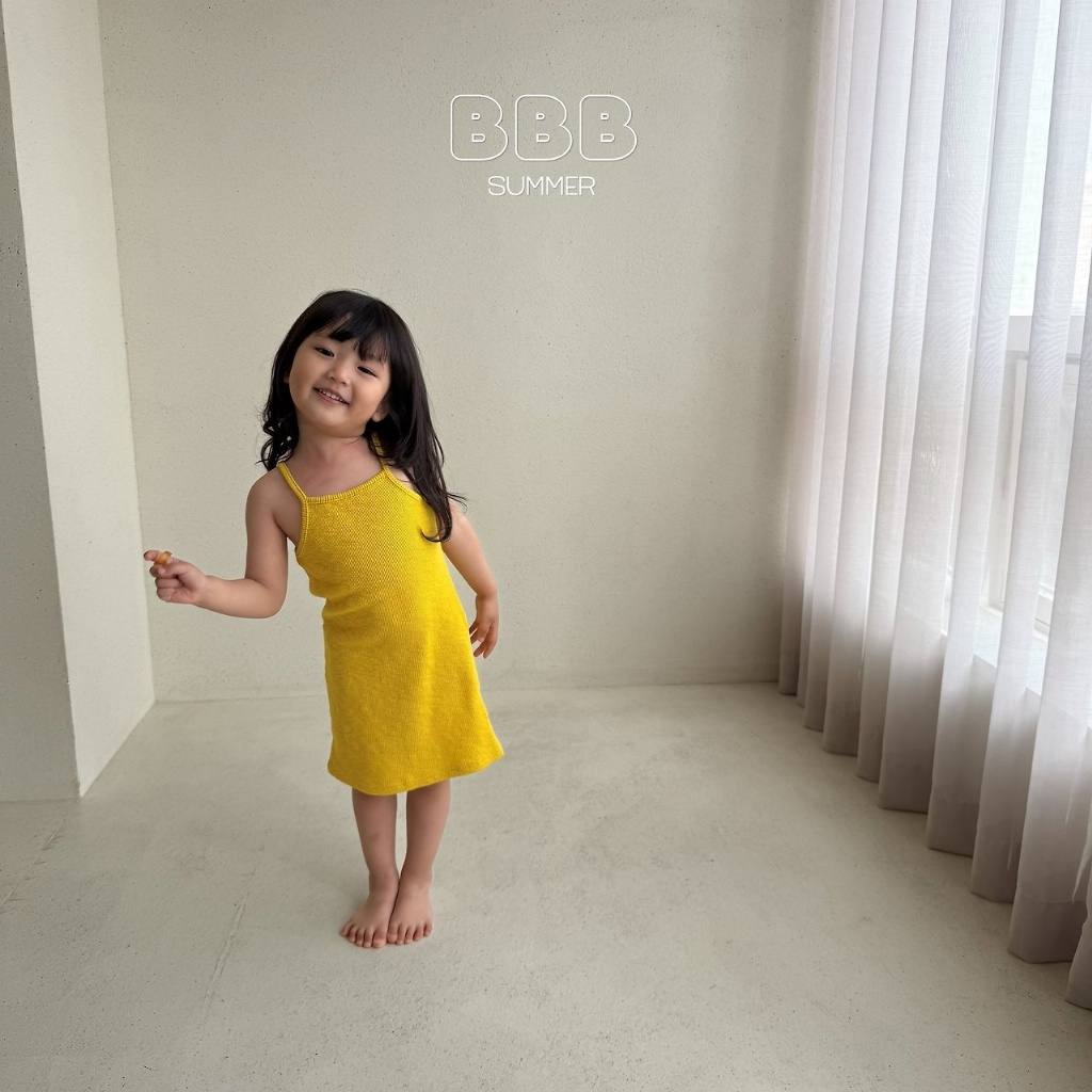 正韓夏bella_bambina 兩色夏季合身吊帶洋裝