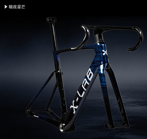 (預購商品)  XDS 喜得盛 X-LAB AD9 空力車架組 暗夜星芒 職業車隊版圖裝 附一體式車手把 座管 頭碗