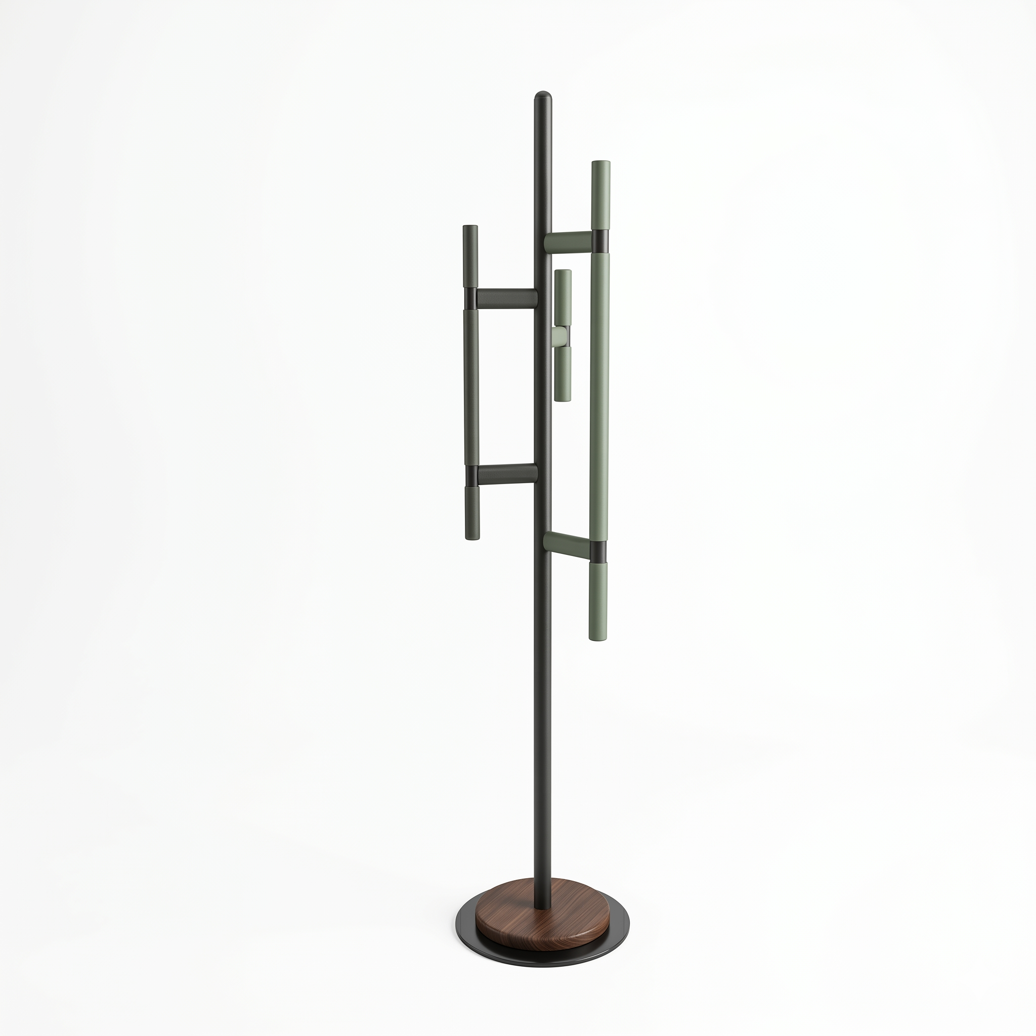 森系幾何：極簡美學衣帽架