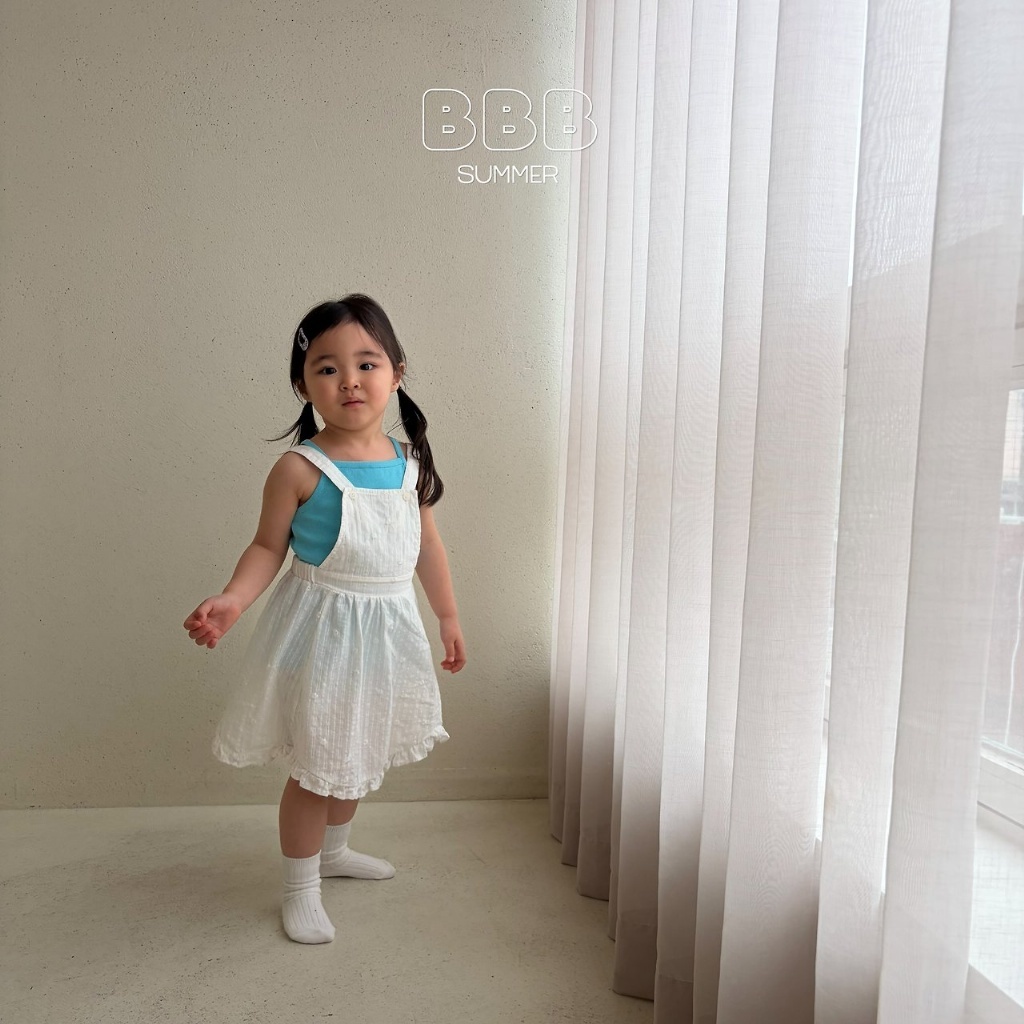 正韓夏bella_bambina 清新小白花洋裝