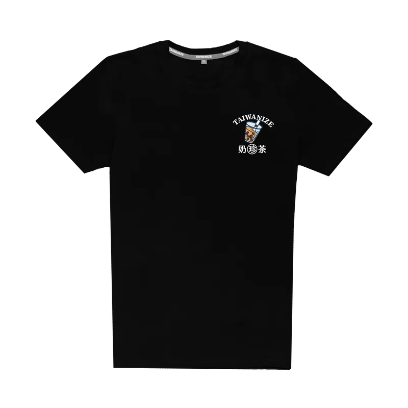 TAIWANIZE タピオカミルクティー 台湾土産 Tシャツ