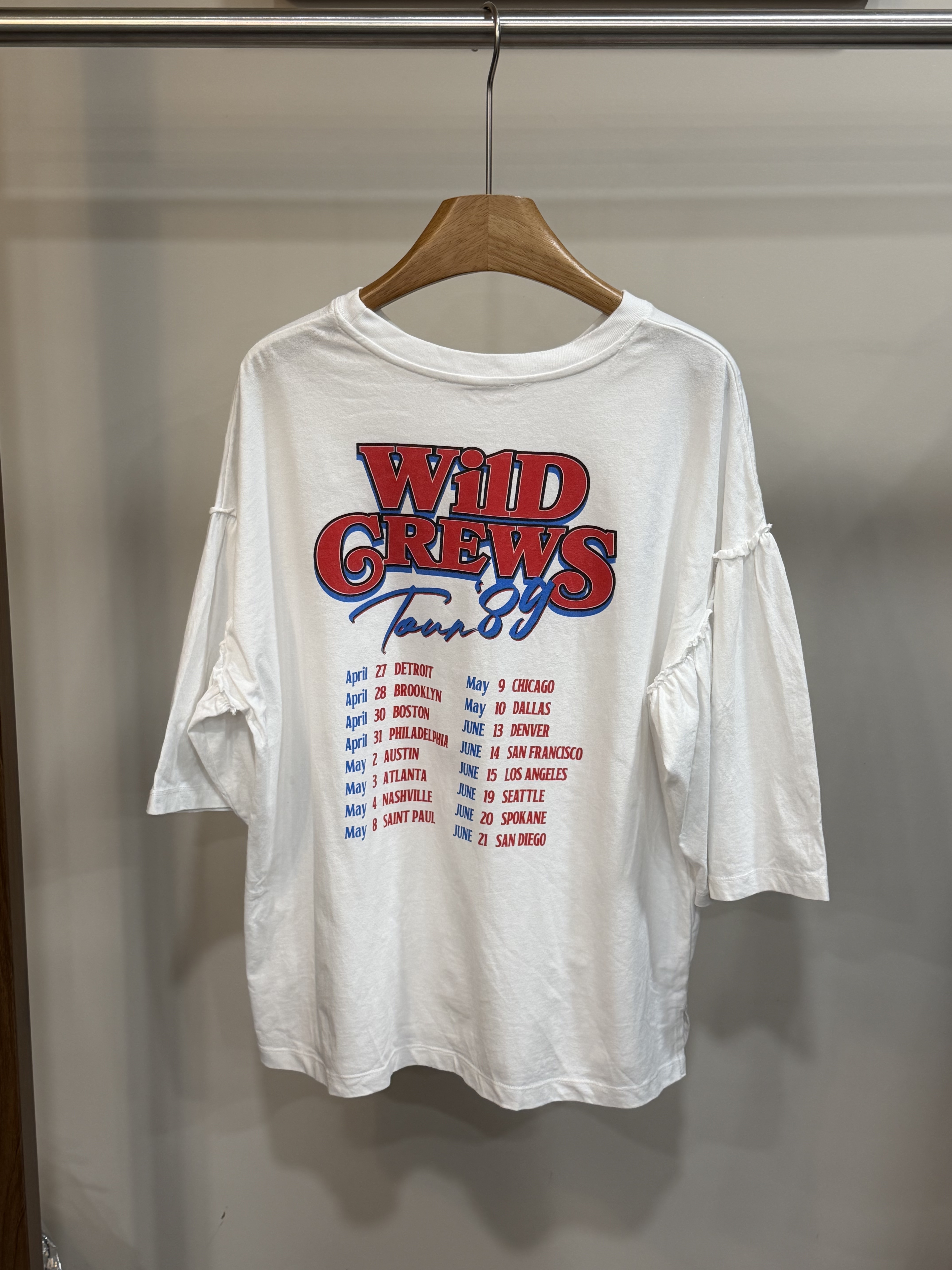 W00226造型袖寬鬆上衣