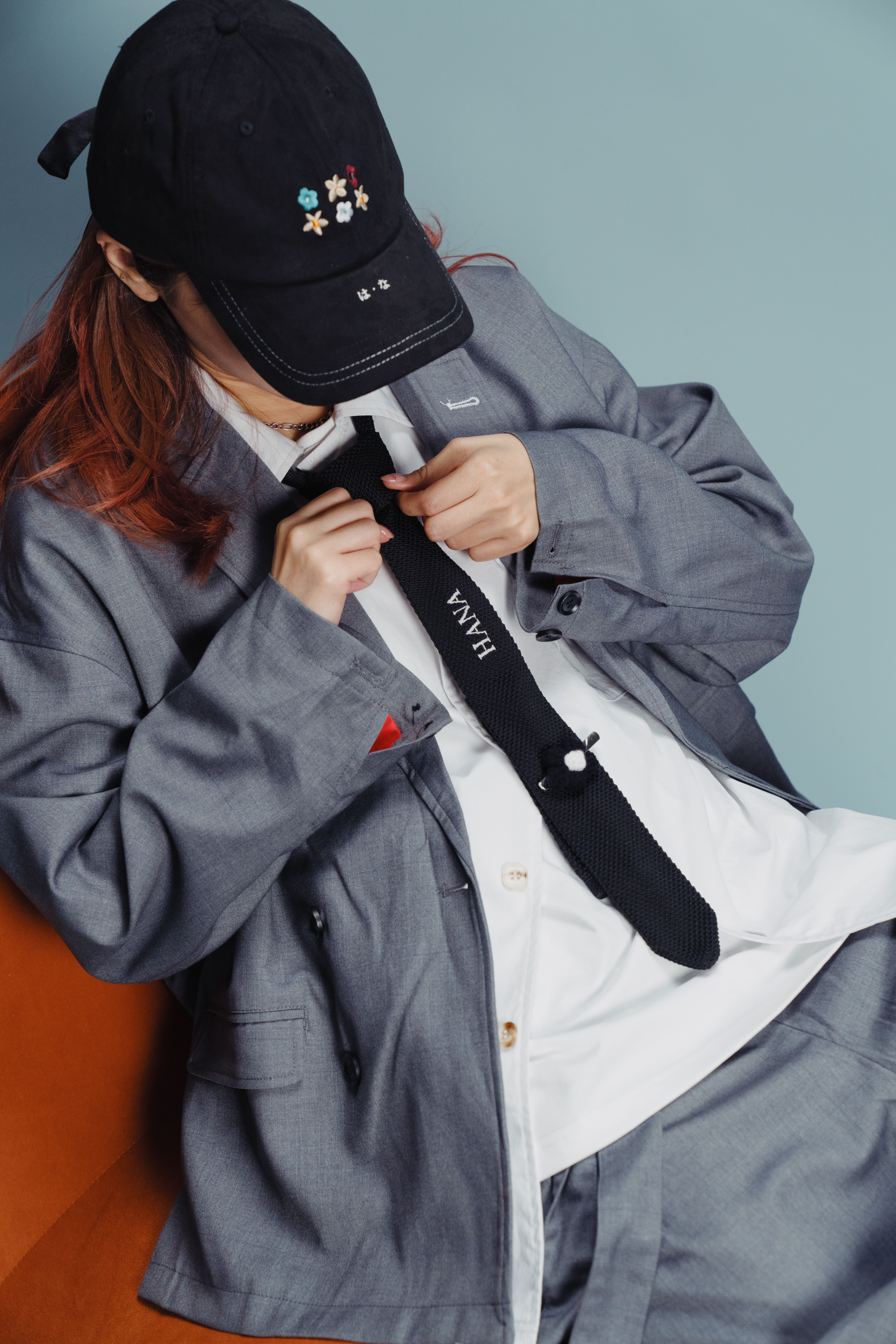 HANA Woven Tie｜Black｜Hong Kong Original Design