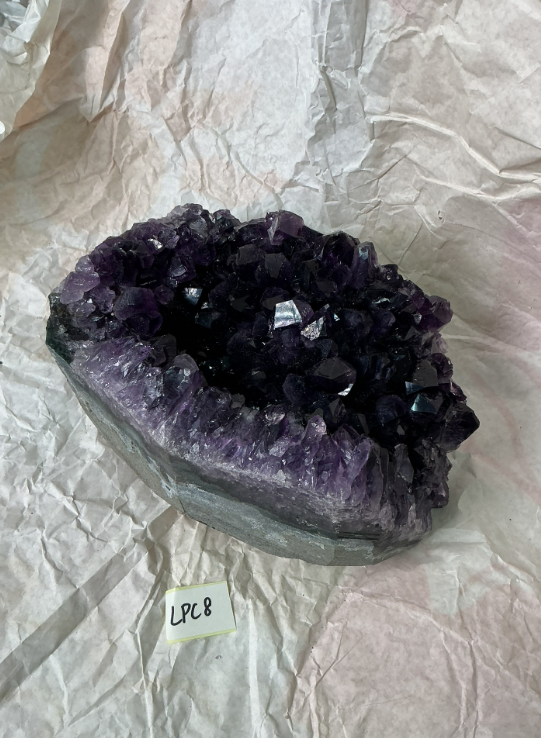 ZB294 LPC8 紫水晶擺件 3.1-4kg