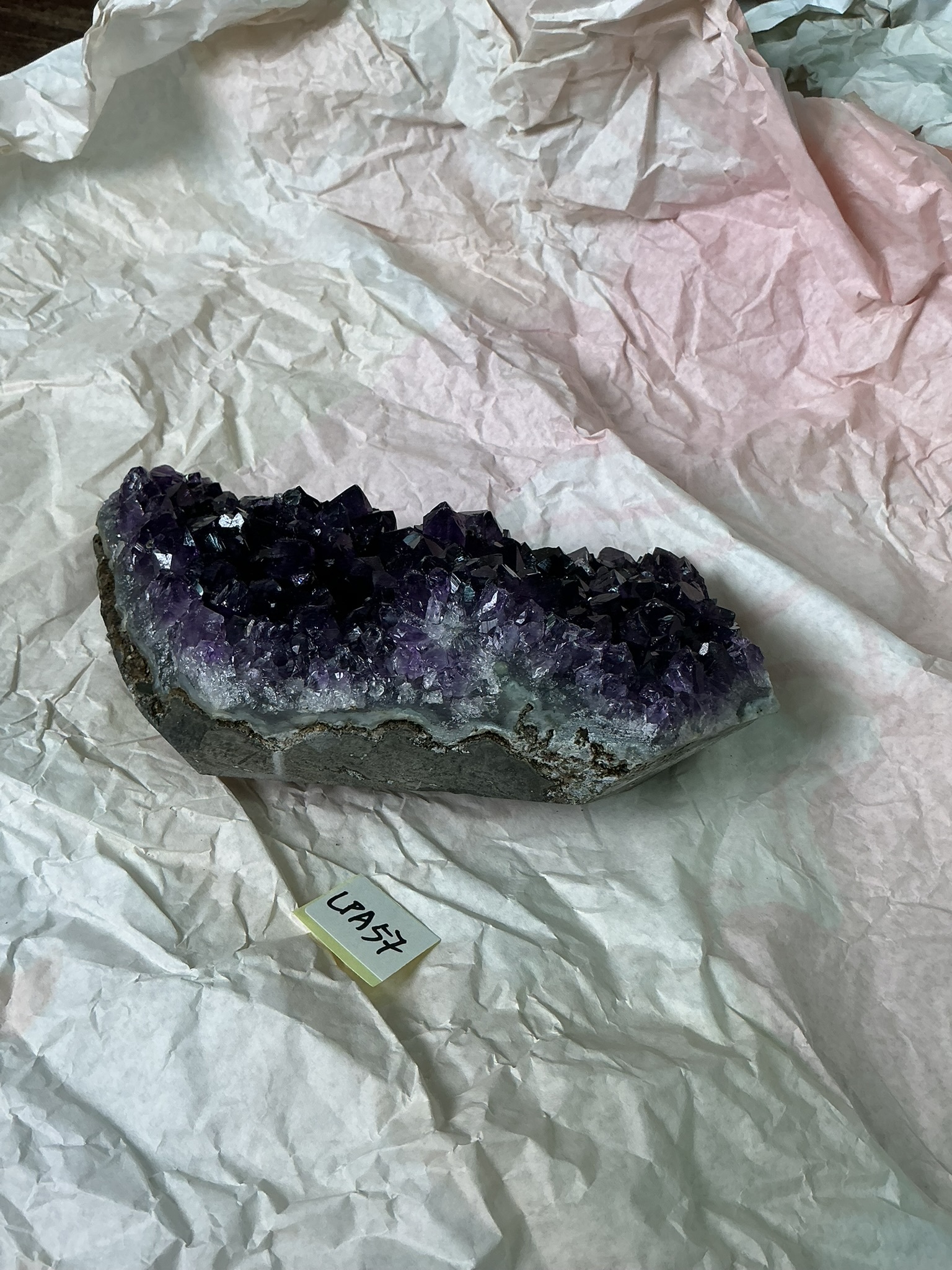 ZB254 LPA57 紫水晶擺件 1-2kg