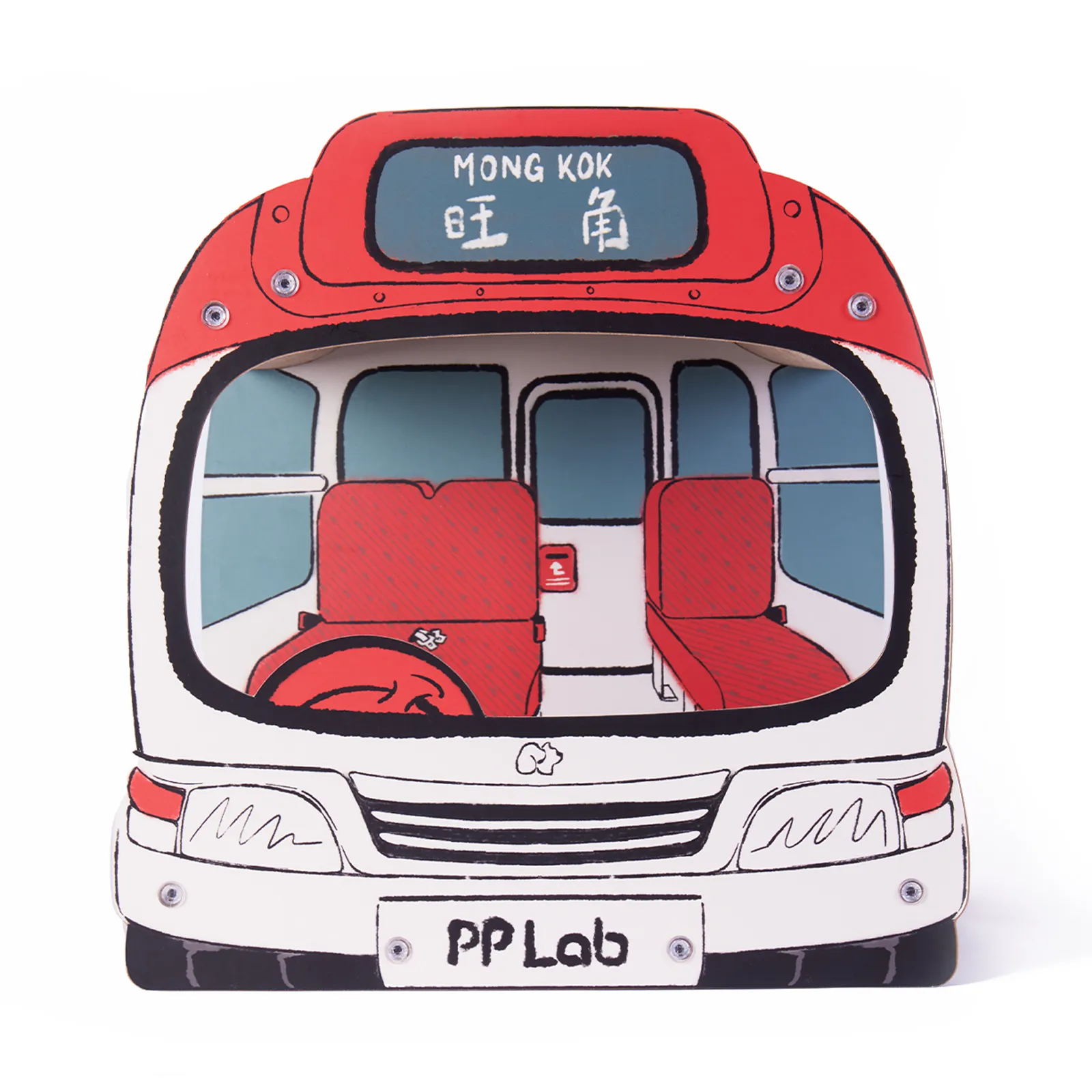 PP LAB 香港小巴貓抓板